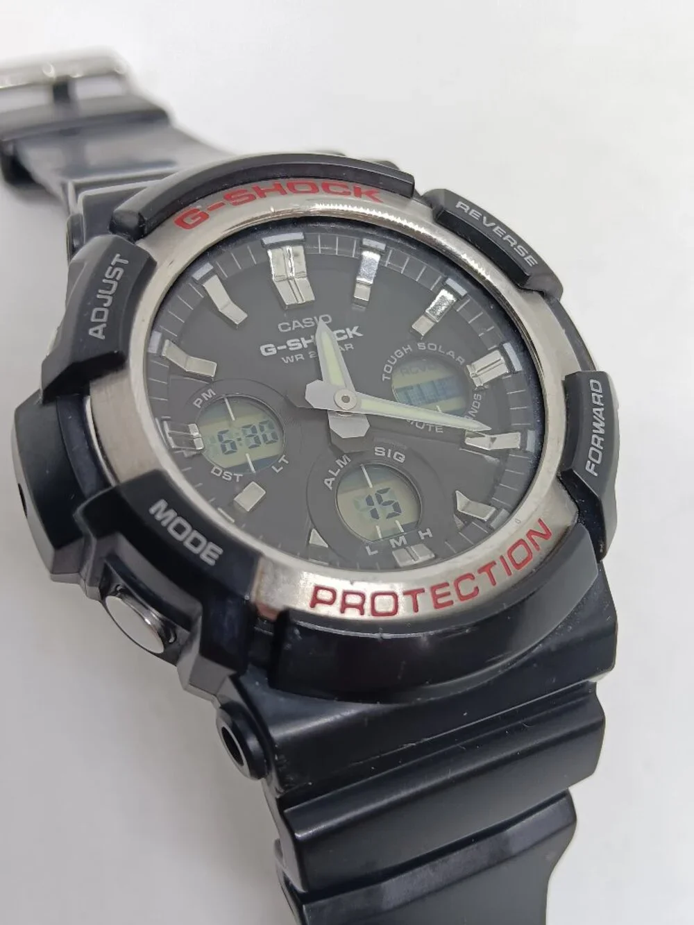 Casio G-Shock GAS-100-1A [5445] Men's Tough Solar Ana-Dig Multifunction Watch